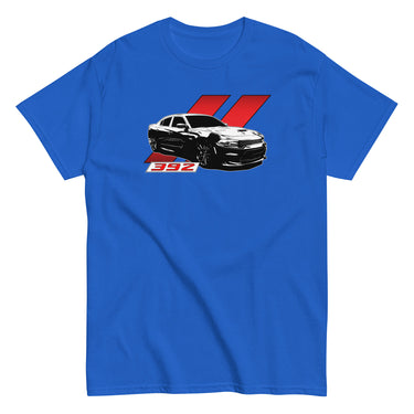 Charger 392 T-Shirt-In-Royal-From Aggressive Thread